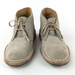 Clarks Originals Light Taupe Tan Suede Chukka Boot